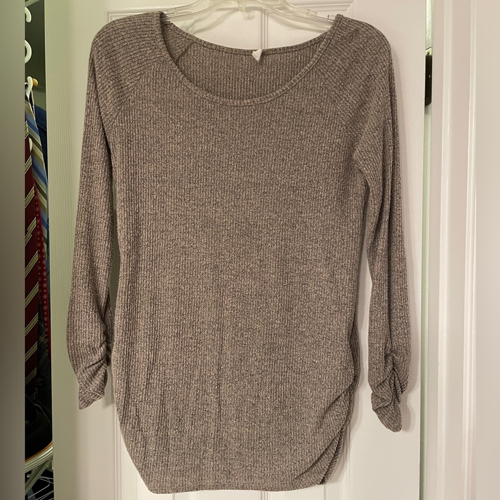 Small Pink Blush Maternity Shirt